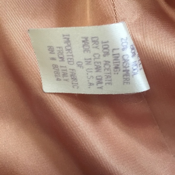 Vintage HENRI BENDEL camel wool zip front jacket - Picture 5 of 8